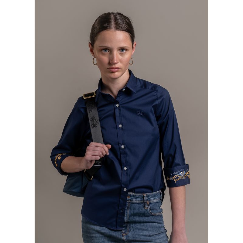 CAMISA BEA LISA MANGA 3 4 Camisas La Martina La Martina