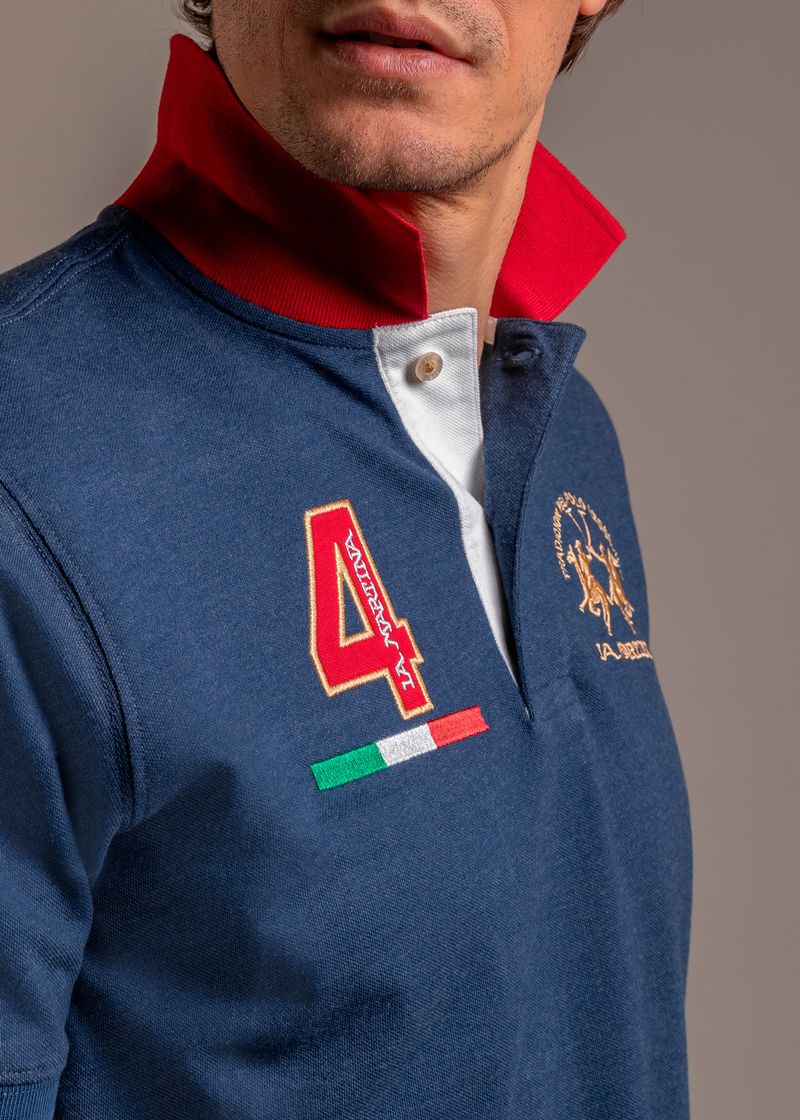 POLO-EQUIPO-ITALIA-MANGA-CORTA