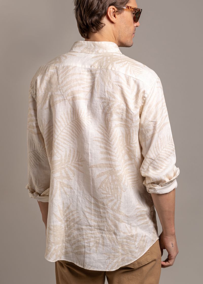 CAMISA LINO FLORIAN MANGA LARGA