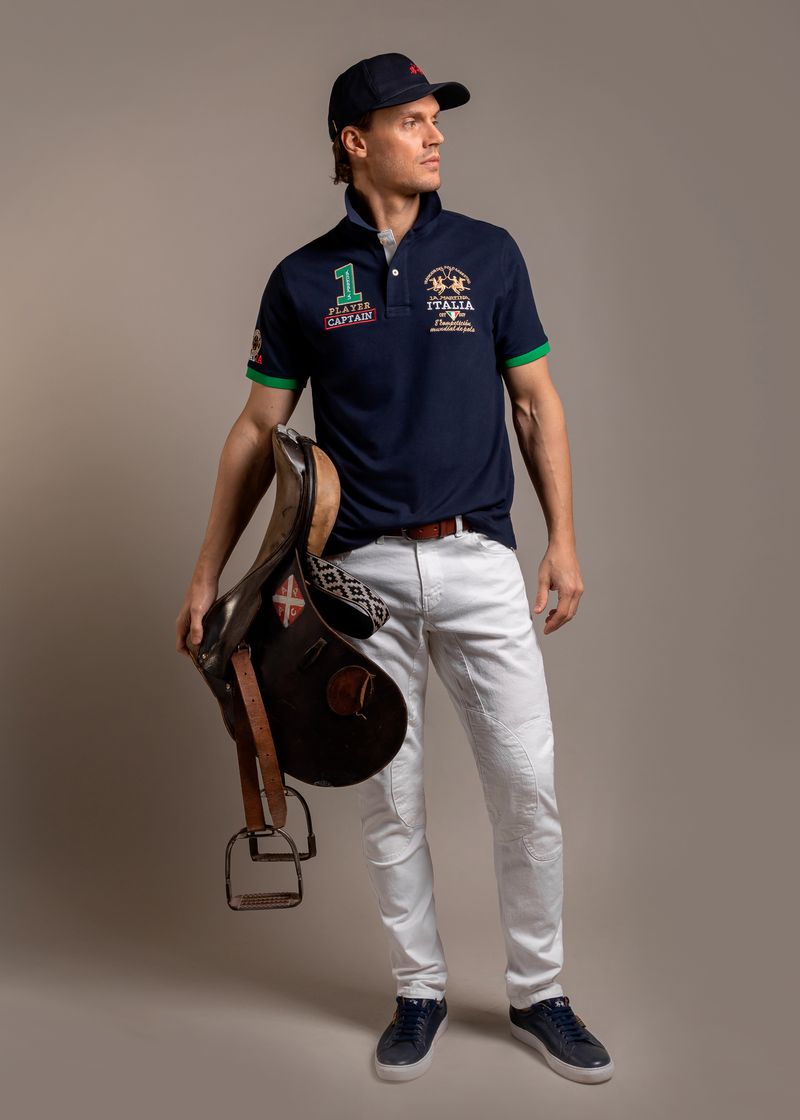 POLO-EQUIPO-ITALIA-MANGA-CORTA