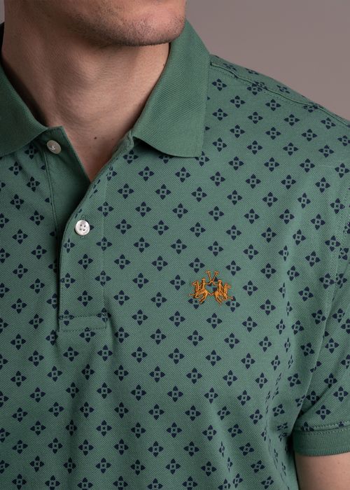 POLO MICROPRINT CORONAS
