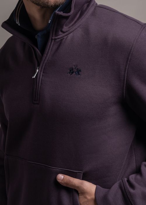 BUZO HALF ZIPPER HANS
