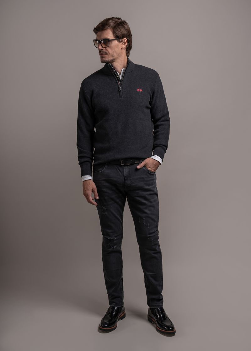 HALF-ZIPPER-HUGO